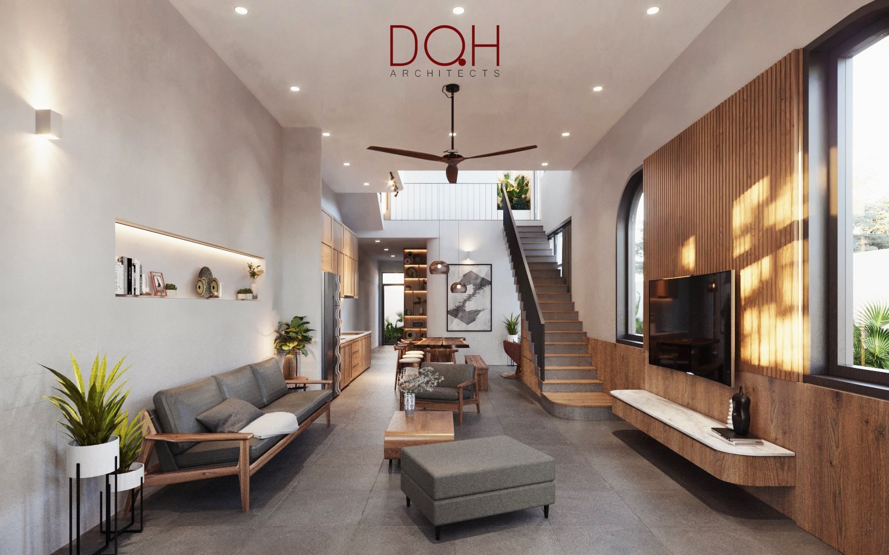 Hung House – dự án nhà phố / biệt thự DQH Architects