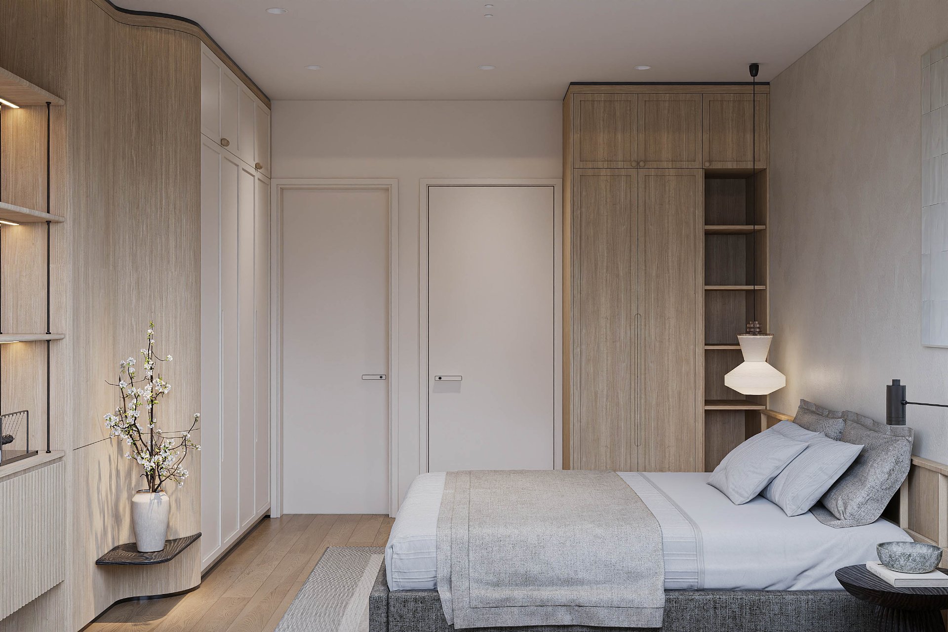 bố trí nội thất căn hộ 100m2 – dự án Phuong House (7)