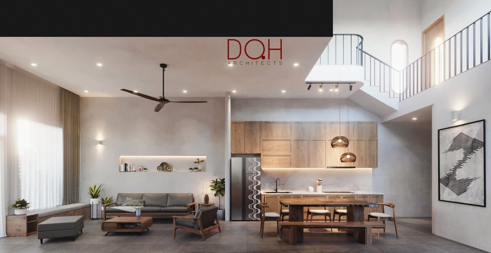 chi phí hoàn thiện nội thất nhà phố – dự án Hung House (2)