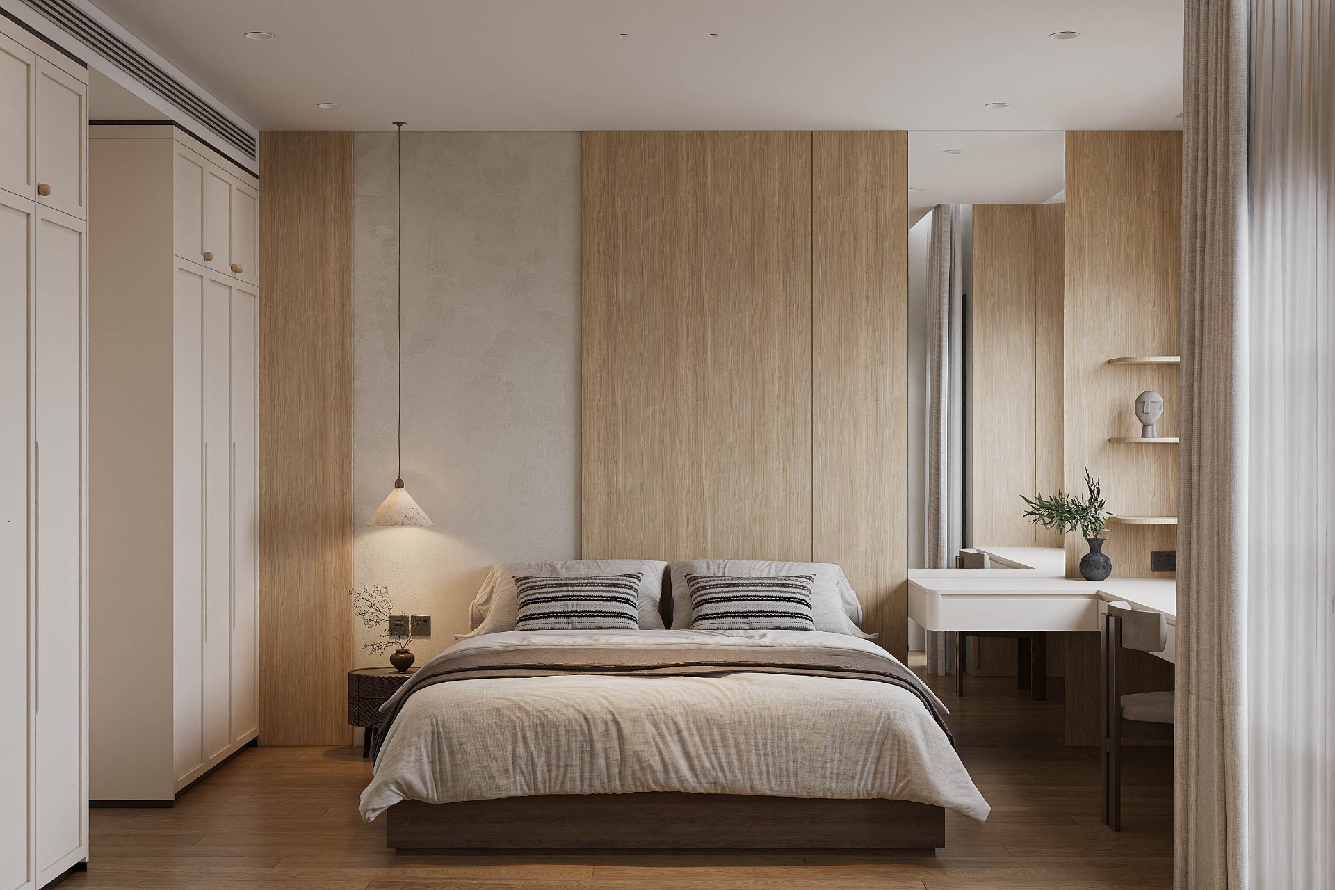 phong cách japandi – dự án Thu Duc House (2)