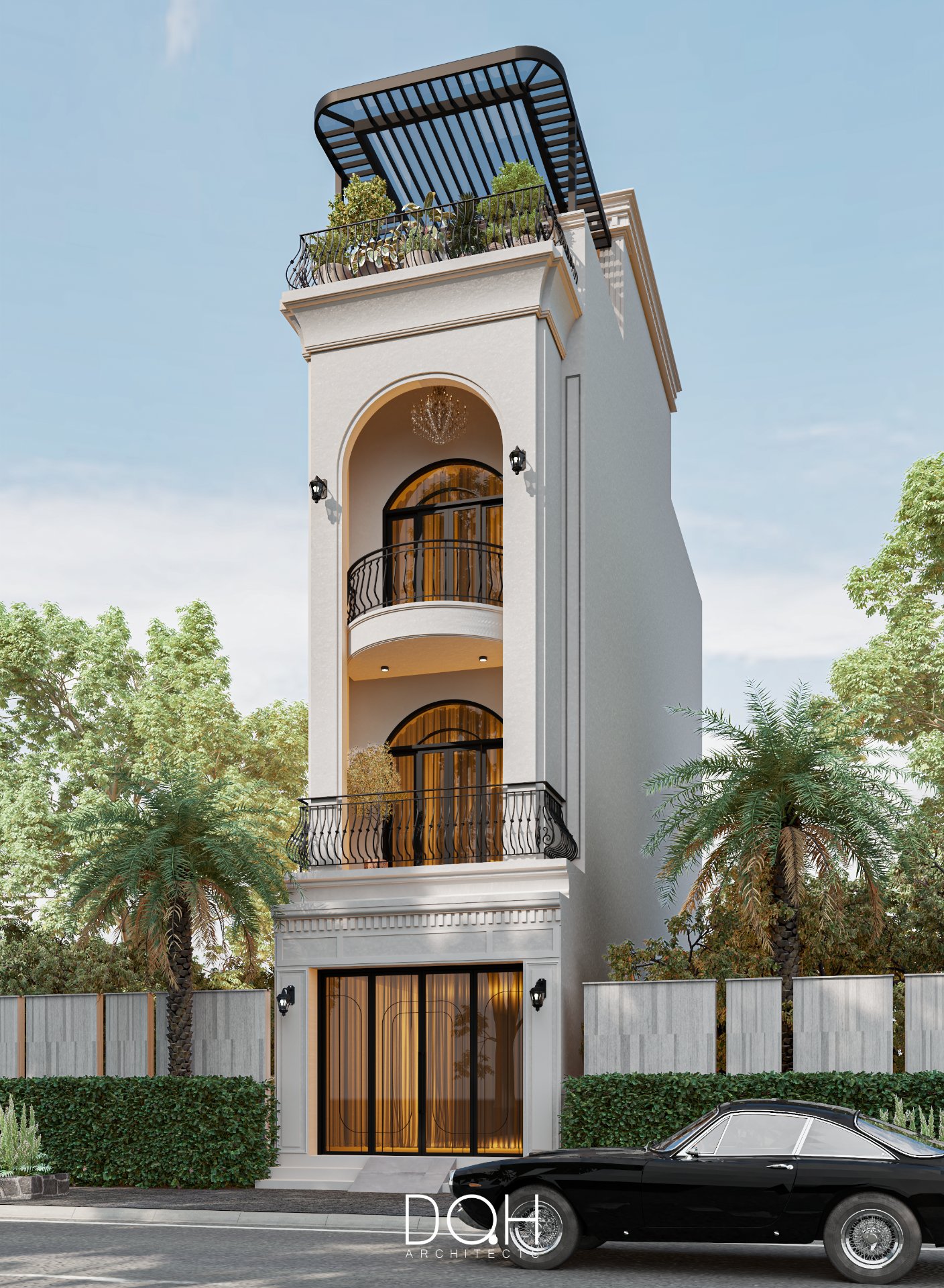 phong cách tân cổ điển – dự án Tu Tham House (1)