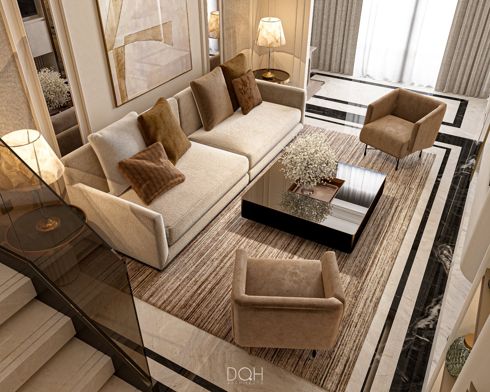 phong cách tân cổ điển – dự án Tu Tham House (2)
