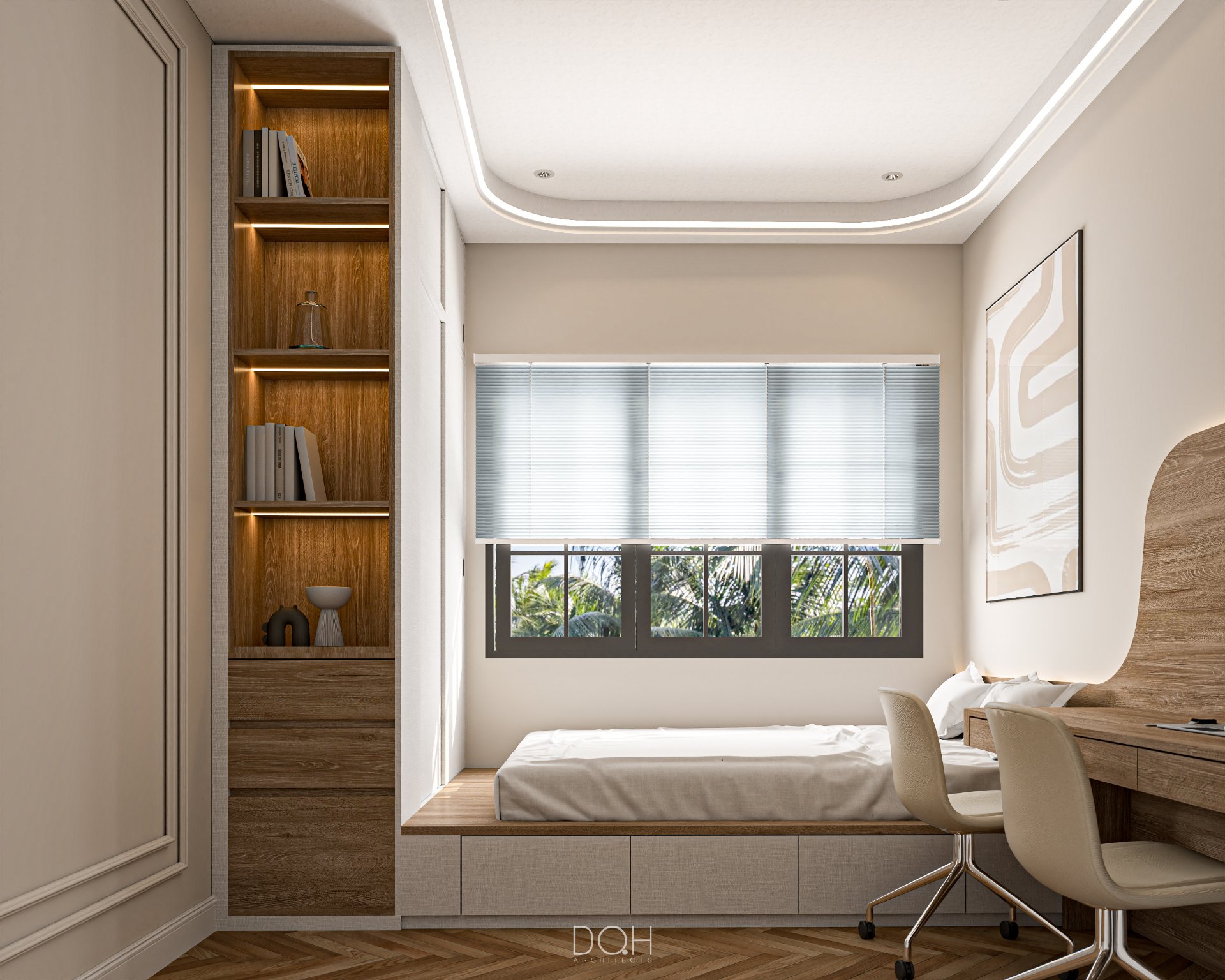 phong cách tân cổ điển – dự án Tu Tham House (4)