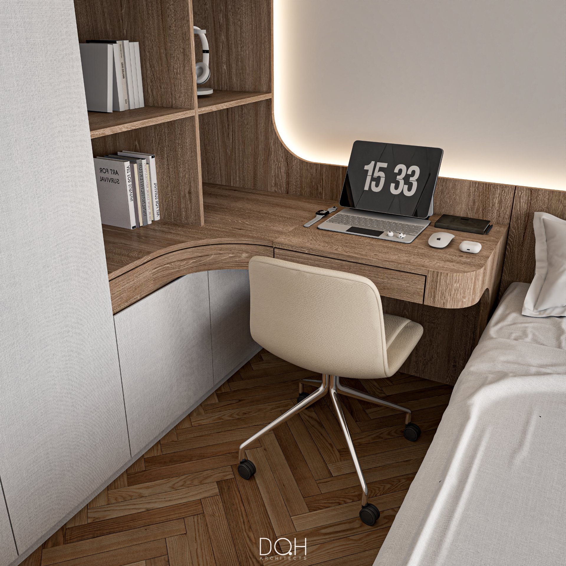 phong cách tân cổ điển – dự án Tu Tham House (5)