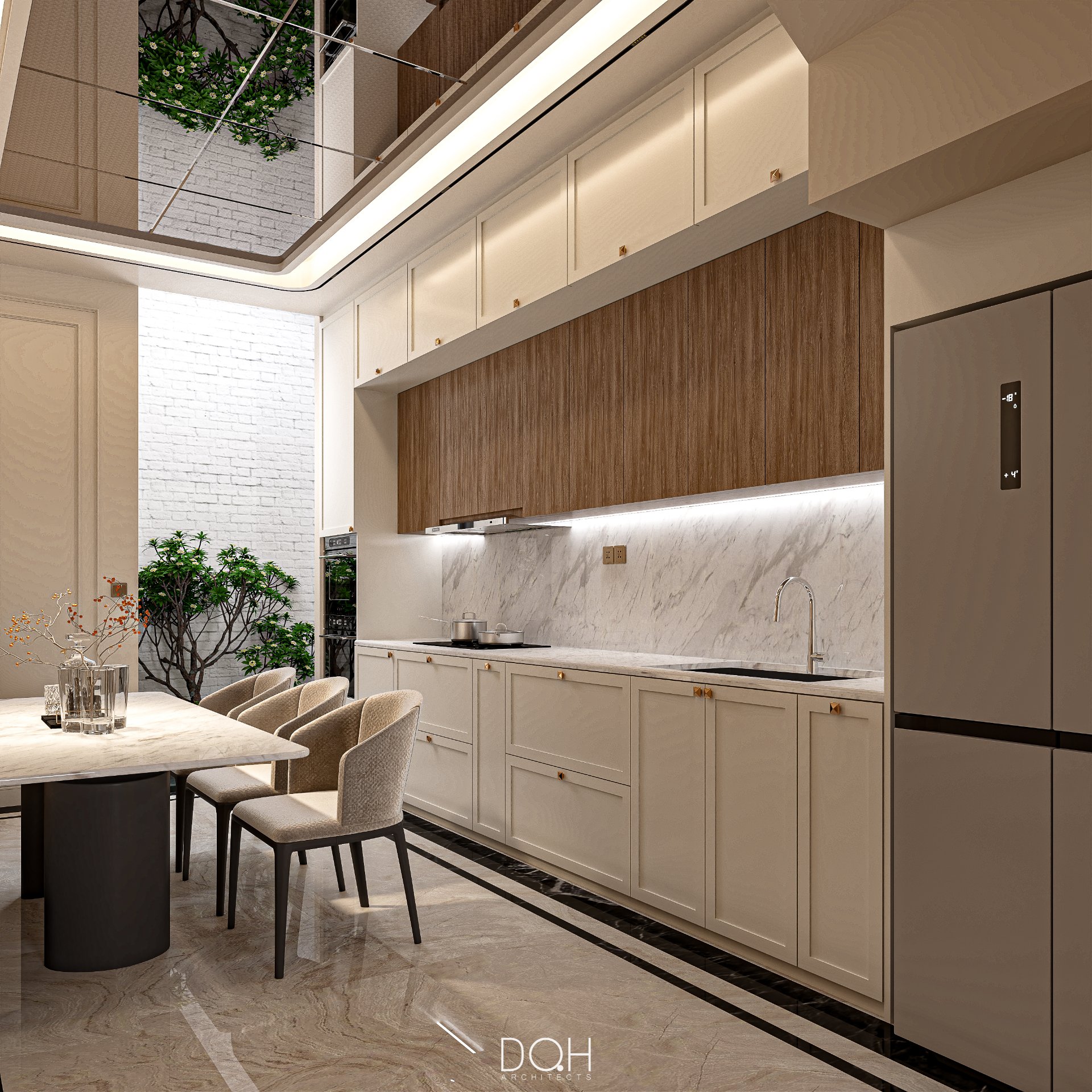 phong thủy phòng bếp – dự án Tu Tham House (2)
