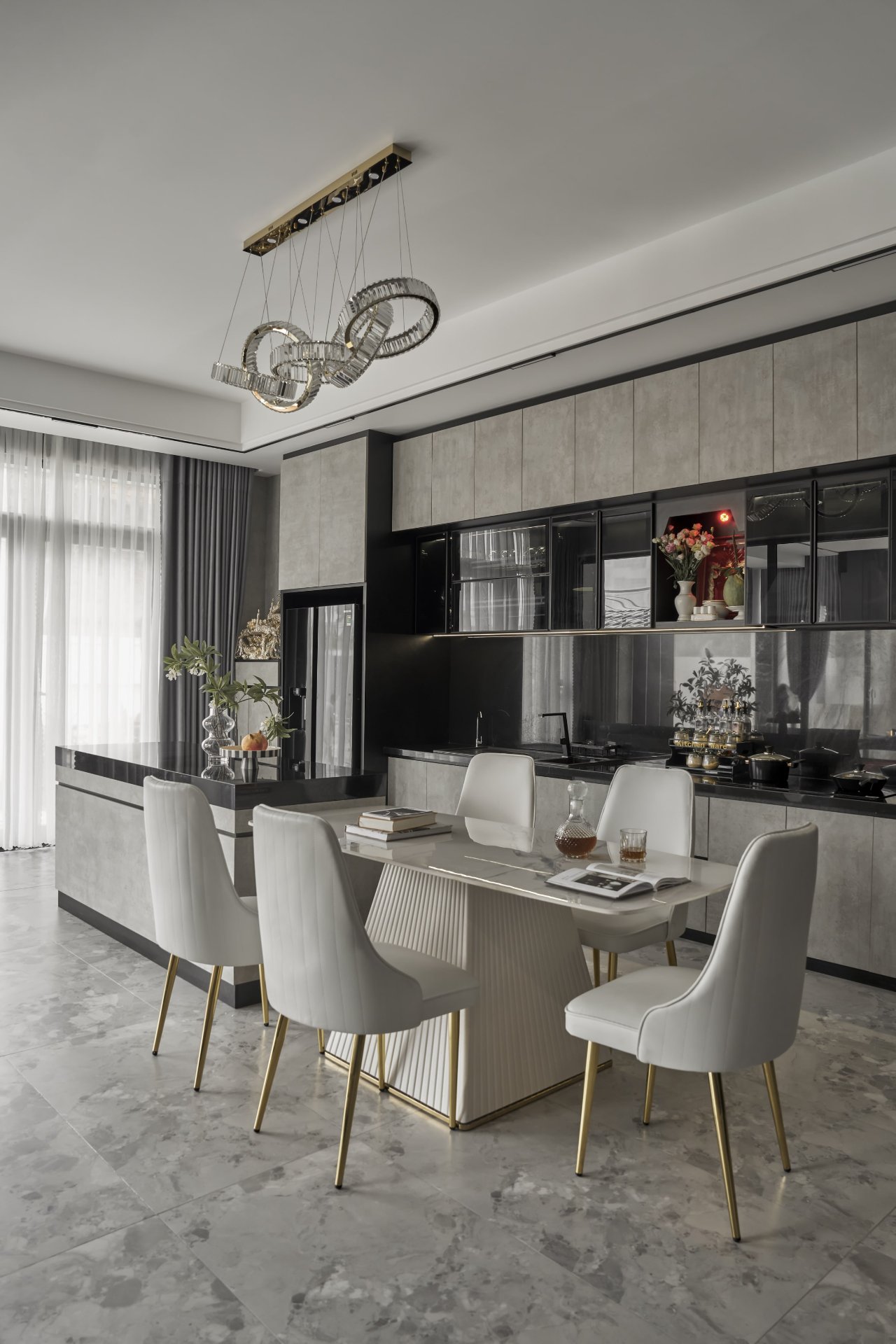 quy trình thiết kế thi công nội thất – dự án D&K House (1)