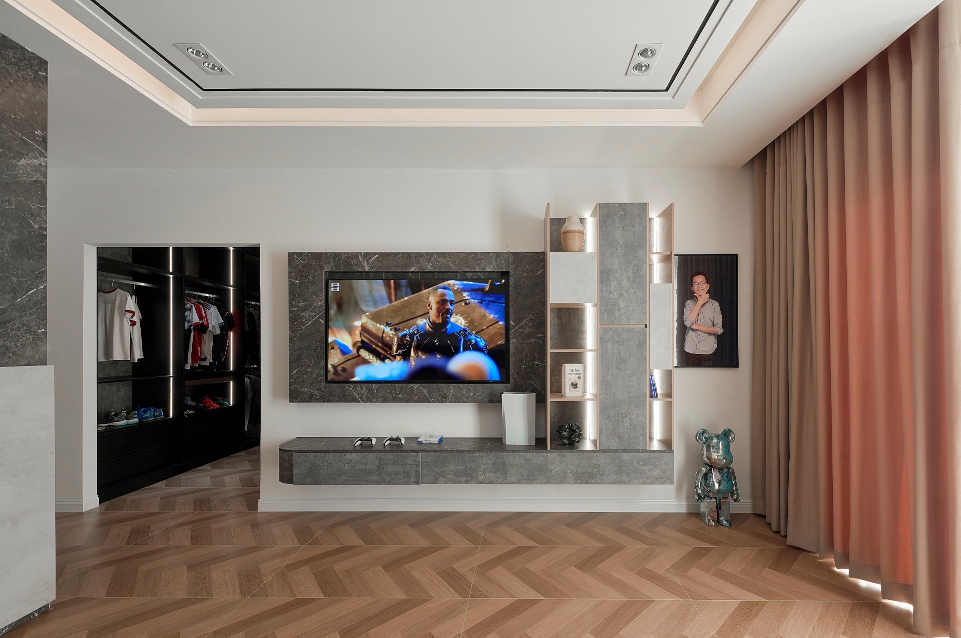thiết kế bếp có đảo – dự án Villa Vĩnh Hoà (5)
