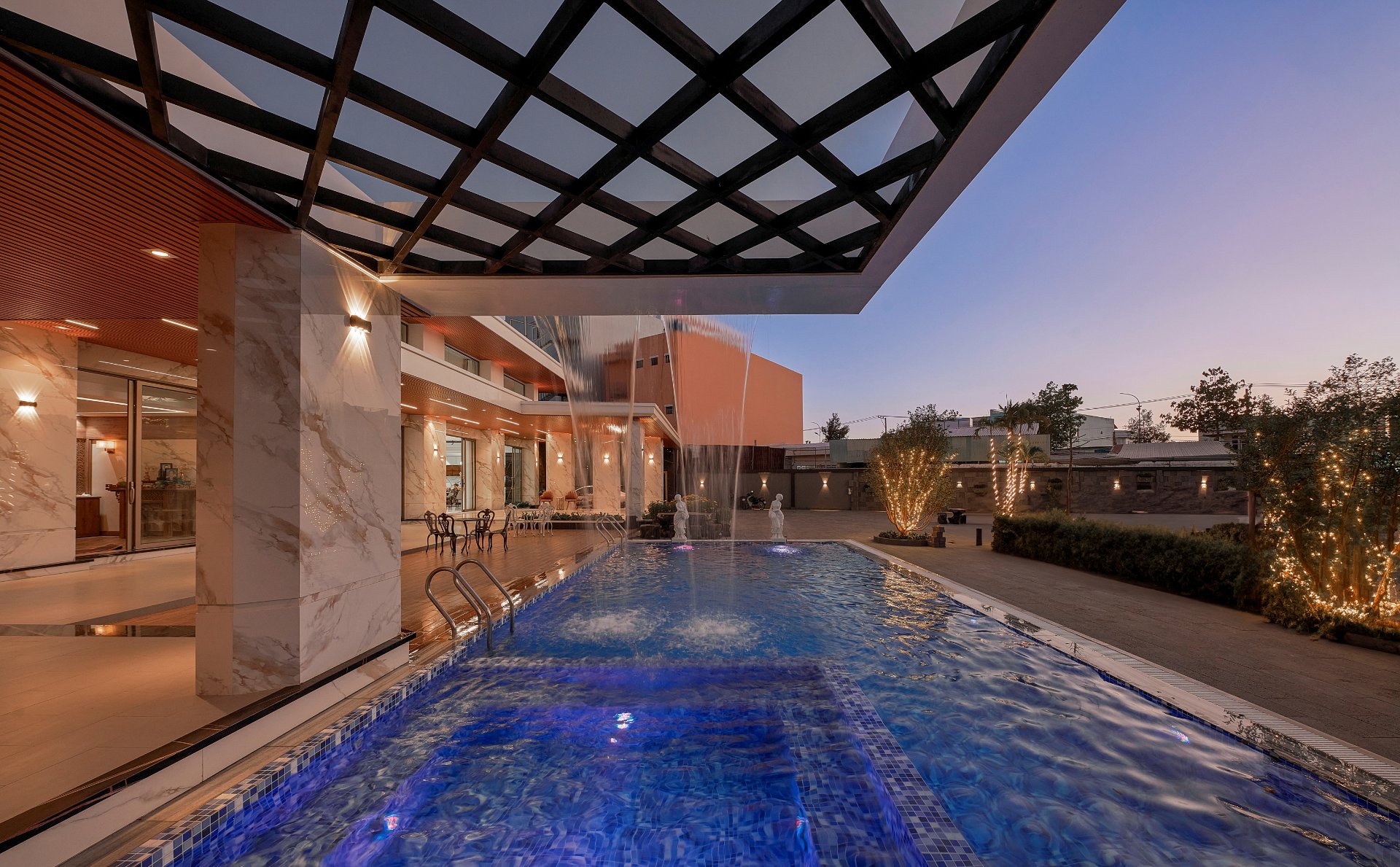 thiết kế chiếu sáng nội thất – dự án Villa Vĩnh Hoà (4)