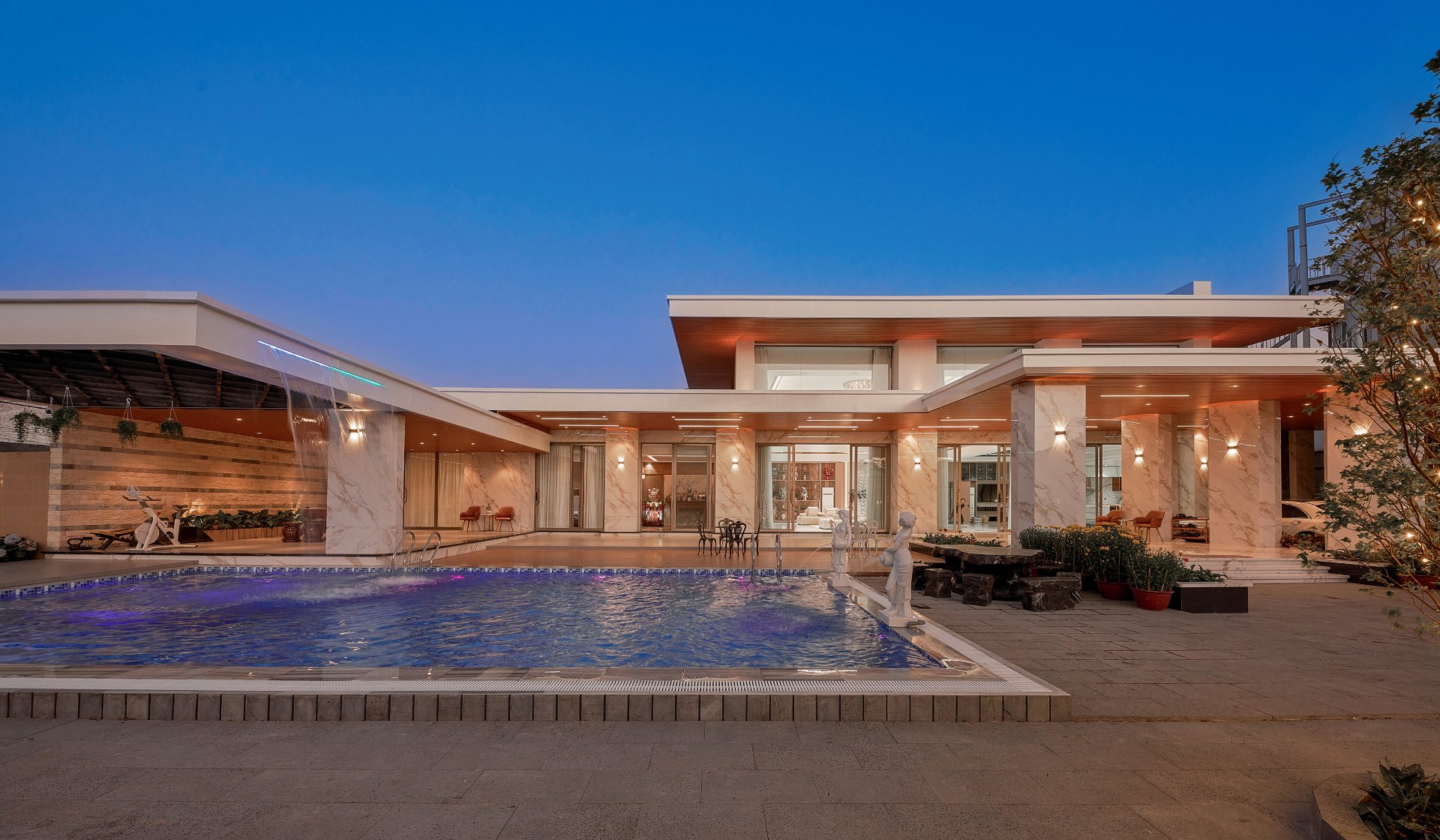 thiết kế chiếu sáng nội thất – dự án Villa Vĩnh Hoà (5)
