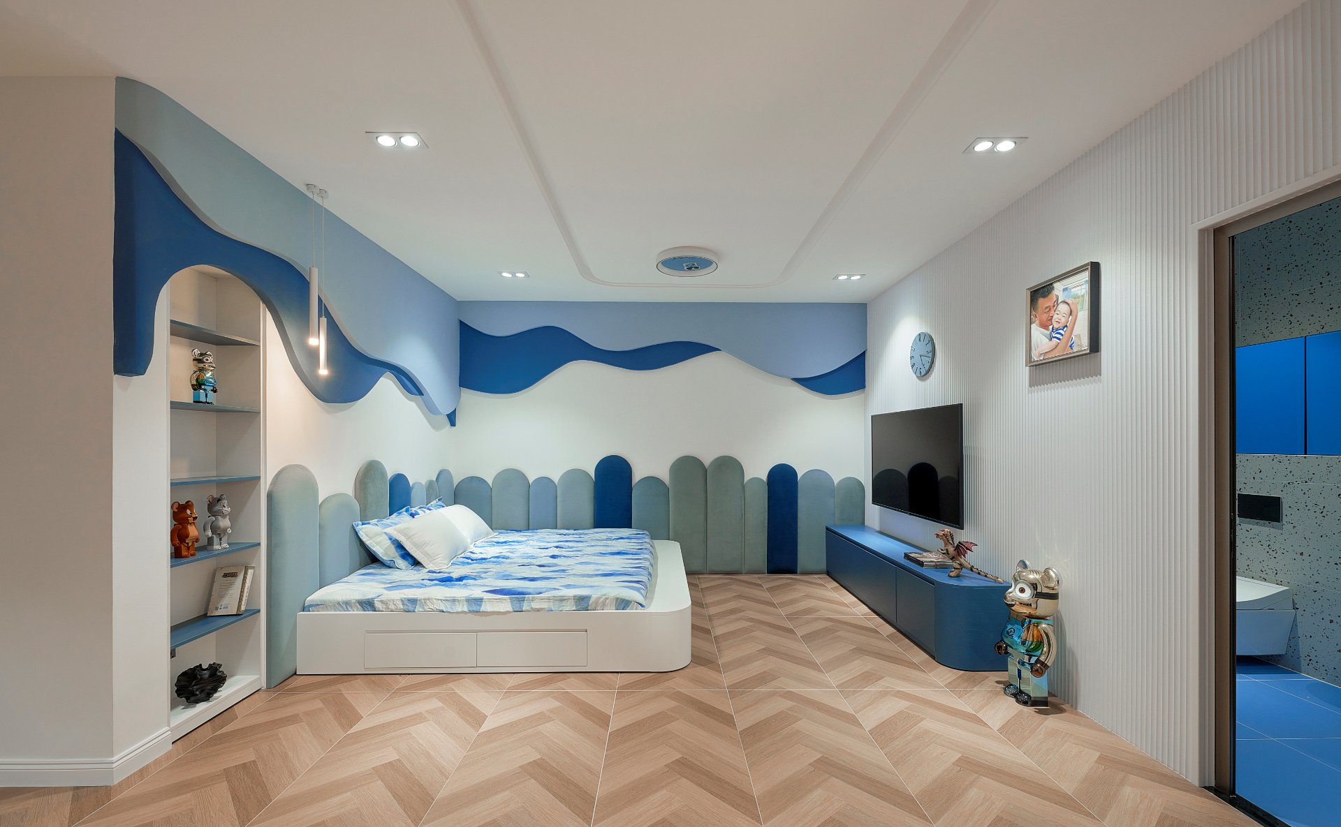 thiết kế phòng trẻ em – dự án Villa Vĩnh Hoà (1)