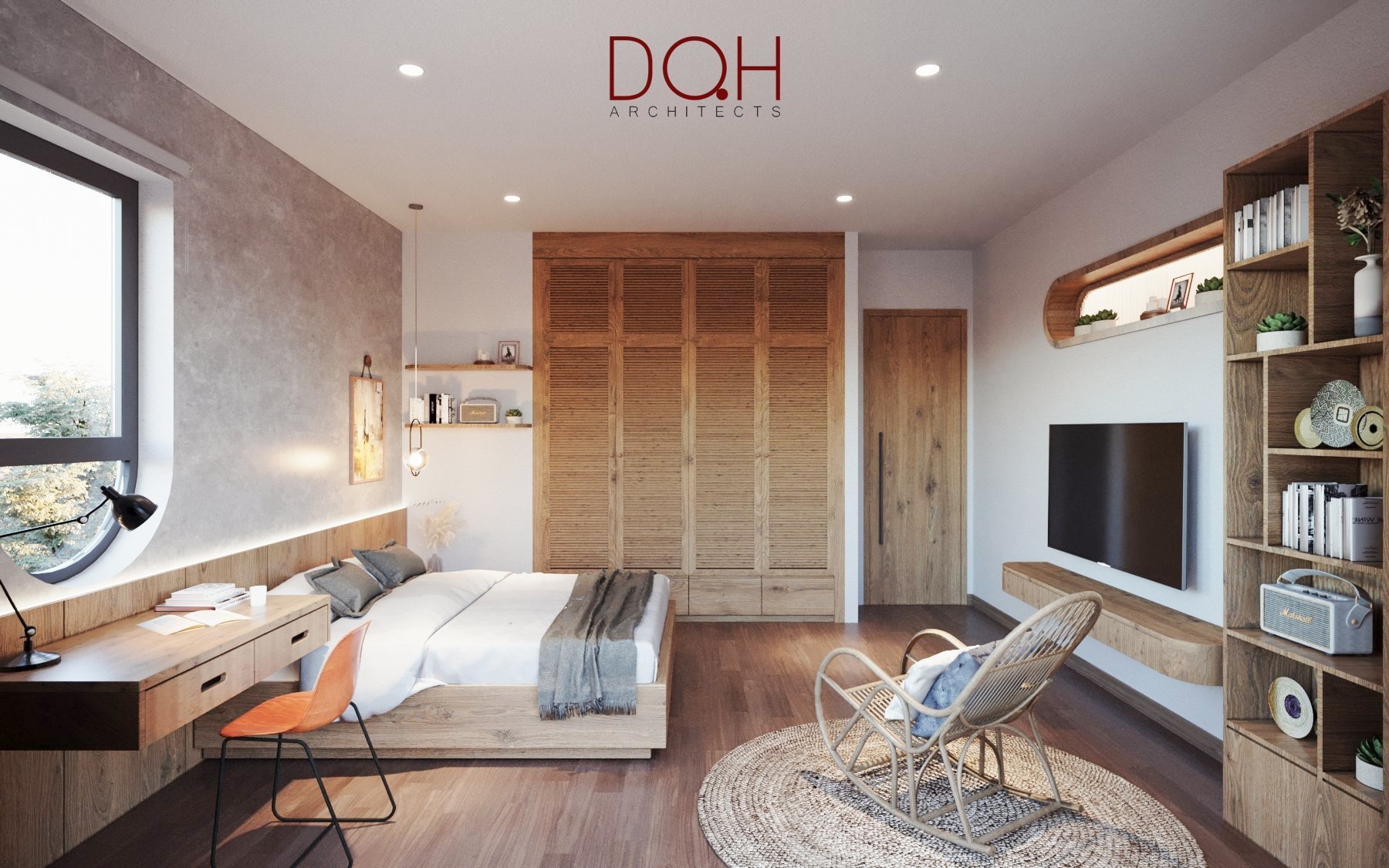 thiết kế thi công nội thất tân bình – dự án Hung House (6)