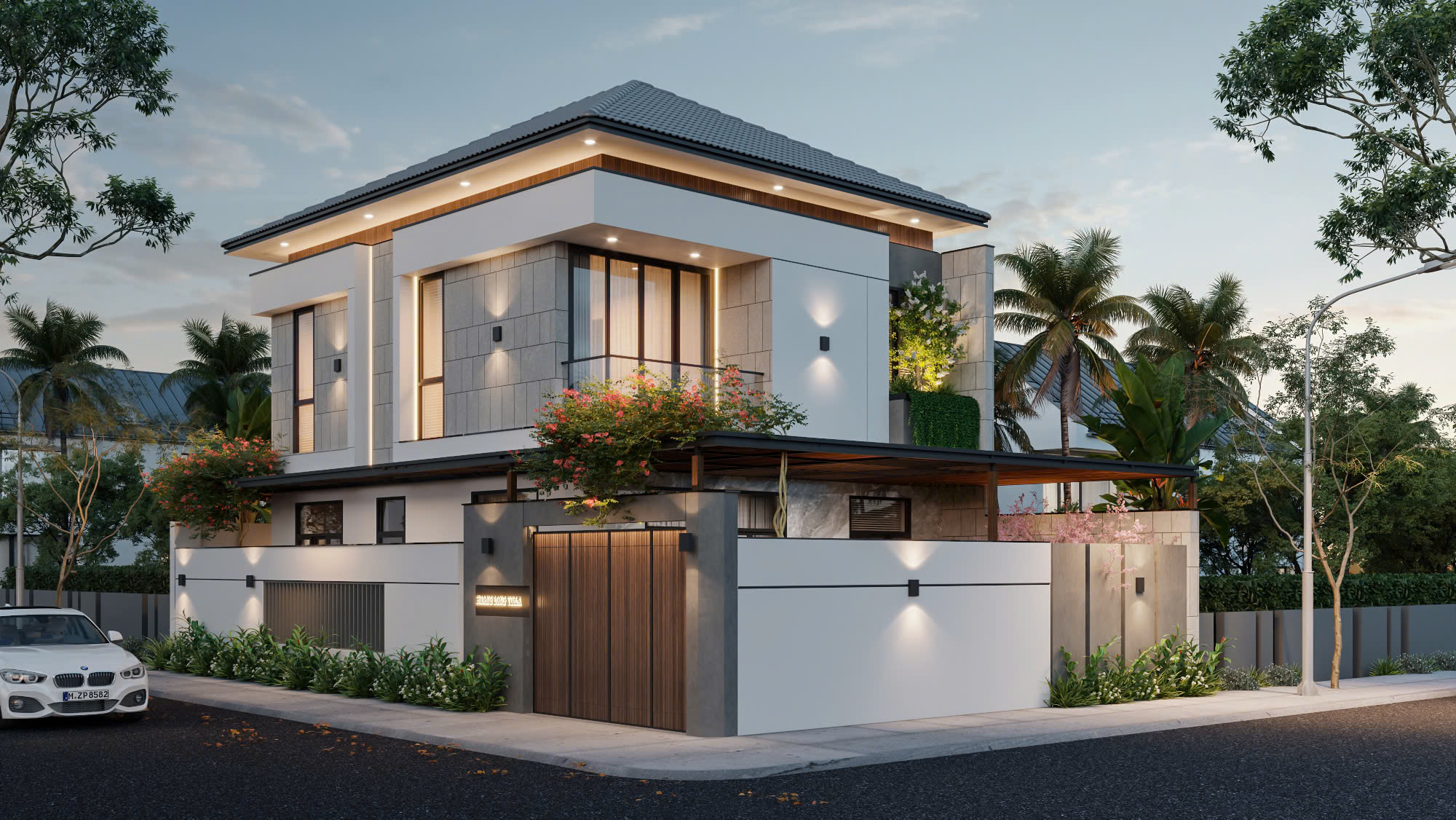 Hoàng Long Villa – dự án nhà phố / biệt thự DQH Architects